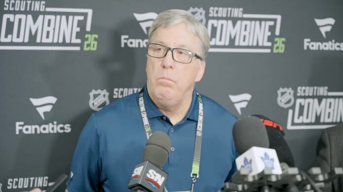 Mark Leach, Maple Leafs Director of Amateur Scouting Mark Leach, Maple Leafs Director of Amateur Scouting