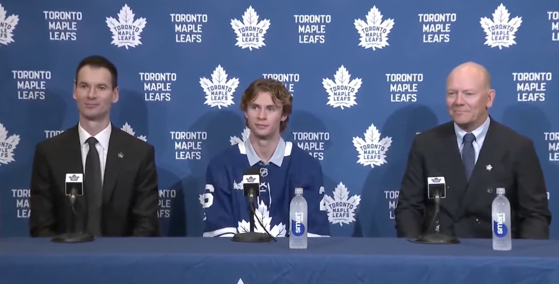 John Chayka on the Maple Leafs selecting Gavin McKenna: 