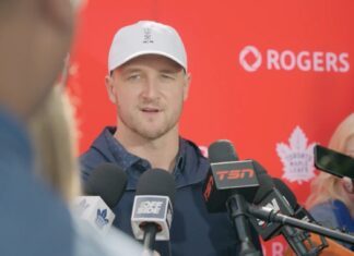 Darren Raddysh on his shot threat on the power play: “If someone wants to take that away, we have a few other guys who can shoot the puck and put it in the net”