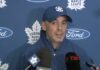 Steve Sullivan on his first impressions of Gavin McKenna at Leafs prospect practice: “His deception, the way he thinks the game—he is a step ahead of everybody else”