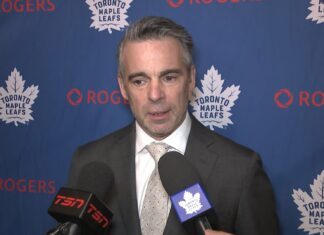 Steve Sullivan on Vinny Borgesi’s game at the Maple Leafs prospect tournament: “He’s really shifty… I really like his game”