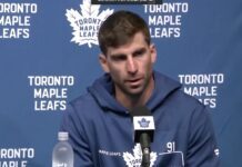 John Tavares on living with Gavin McKenna in his rookie season as Leaf: “Hopefully, I can do him a lot of good, but I know it’s going to do me a lot of good as well”