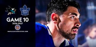 Toronto Maple Leafs vs. San Jose Sharks – Game #10 Projected Lines, Preview & TV Info Nick Paul, Maple Leafs vs. Sharks