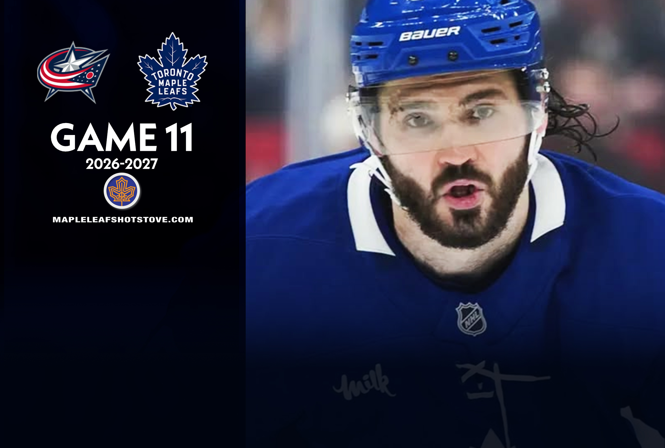 Kirill Marchenko, Maple Leafs vs. Blue Jackets