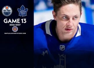 Toronto Maple Leafs vs. Edmonton Oilers – Game #13 Projected Lines, Preview & TV Info Troy Stecher, Maple Leafs vs. Oilers