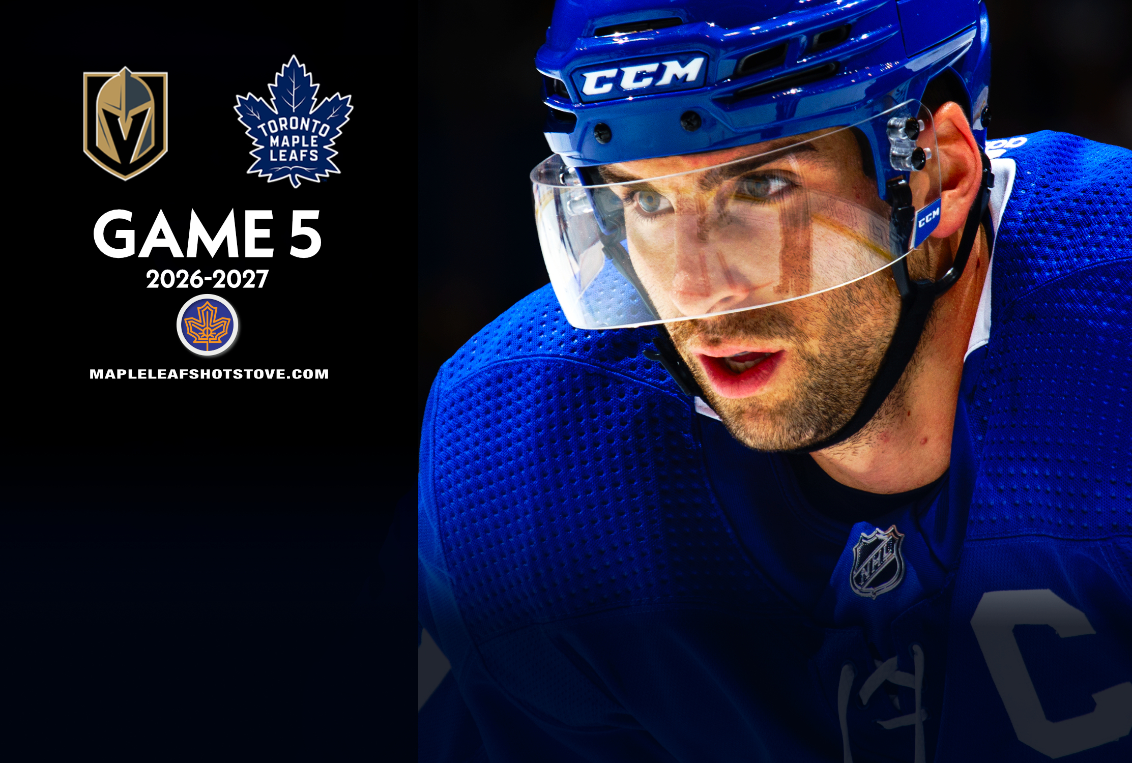 Photo: Maple Leaf Hot Stove Golden Knights defeat Maple Leafs 4-3 in shootout after trailing