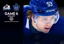 Toronto Maple Leafs vs. Colorado Avalanche – Game #6 Projected Lines, Preview & TV Info Maple Leafs vs. Avalanche, Easton Cowan
