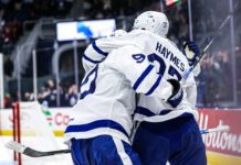 Luke Haymes’ late goal earns a point, Toronto Marlies fall in overtime against Rockford Luke Haymes, Toronto Malries
