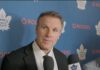 Jim Hiller on the Leafs’ uneven performance in Vegas: “In the end, Bobrovsky probably got us a point, right?” Jim Hiller, Toronto Maple Leafs head coach