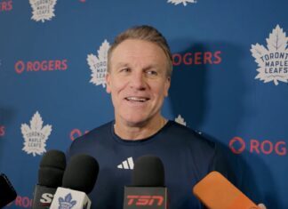 Jim Hiller on Gavin McKenna’s ice-time opportunities: “Maybe he’s not getting as much as he might in a different situation, but it’s good for him to be around these players, learn from them, and come along” Jim Hiller, Toronto Maple Leafs head coach