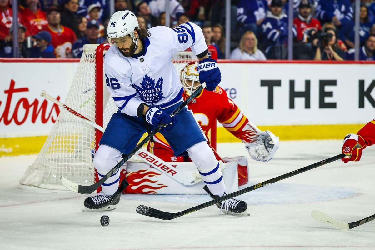 Game Review: A sobering night in Calgary sees Leafs’ streak snapped, Marchenko hurt