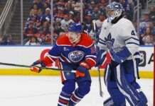 Anthony Stolarz, Maple Leafs vs. Oilers